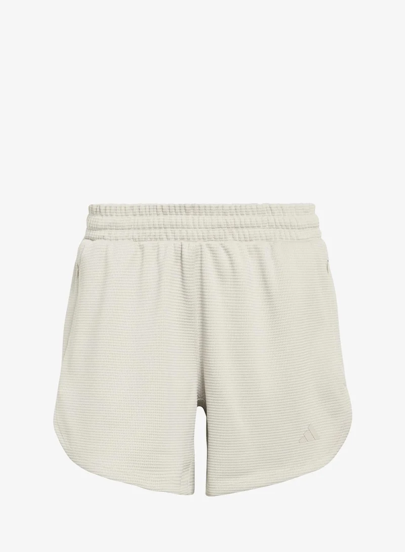 Adidas Pacer Workout Waffle Shorts